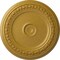 Ekena Millwork Carlsbad Ceiling Medallion (Fits Canopies up to 5 1/2"), 31 1/8"OD x 1 1/2"P, Iridescent Gold CM31CAIGS - alternate 1